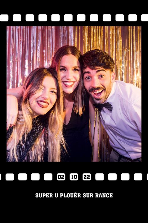 photobooth selfie borne événement fête mariage pellicule
