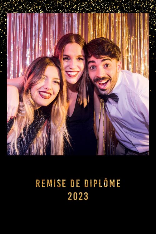 photobooth selfie borne événement remise de diplôme