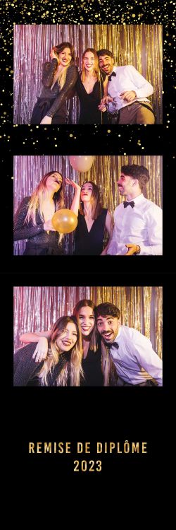 photobooth selfie borne événement remise de diplôme