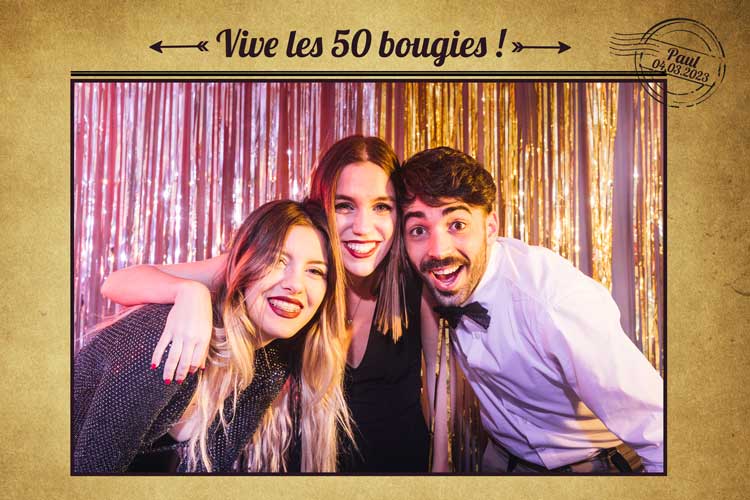 photobooth selfie borne événement mariage anniversaire soirée voyage timbre